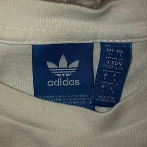 adidas Shirts - Adidas White Tshirt adidas Shirts - Adidas White Tshirt